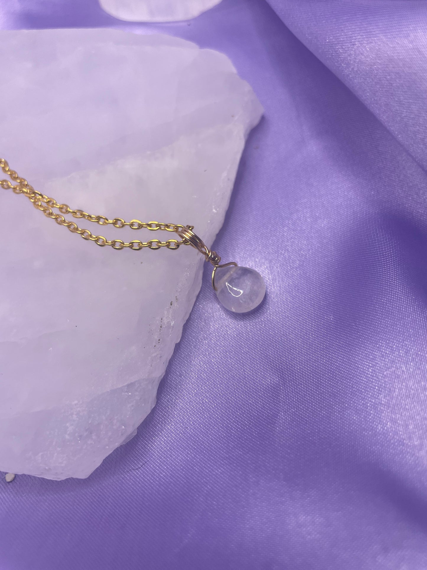 Clear Quartz Teardrop