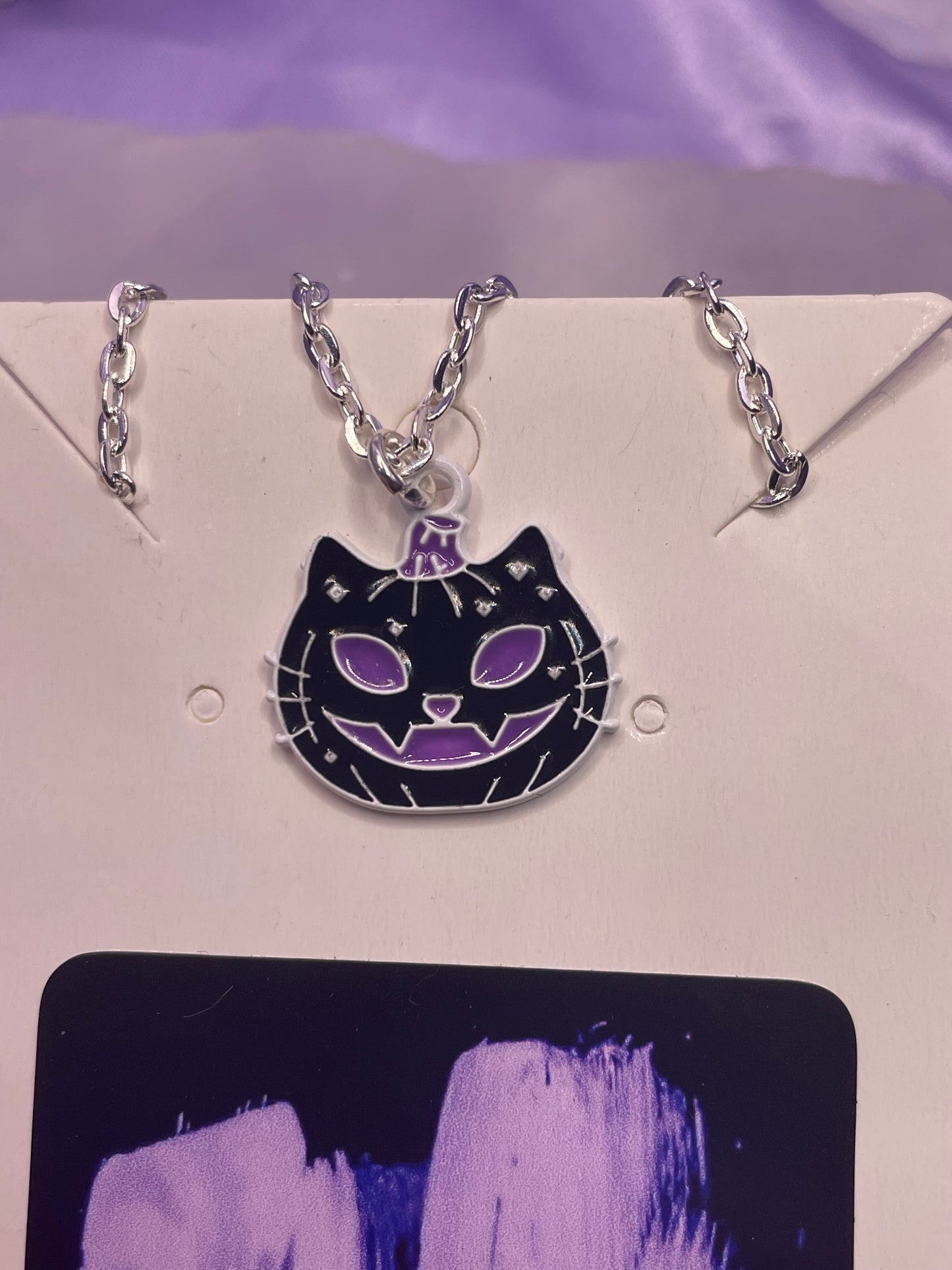 Spooky Black Cat