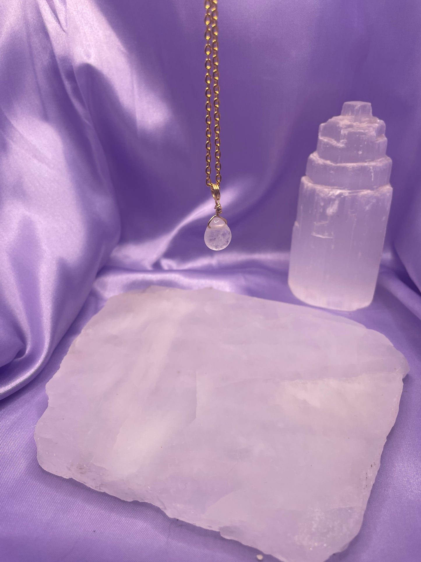 Clear Quartz Teardrop