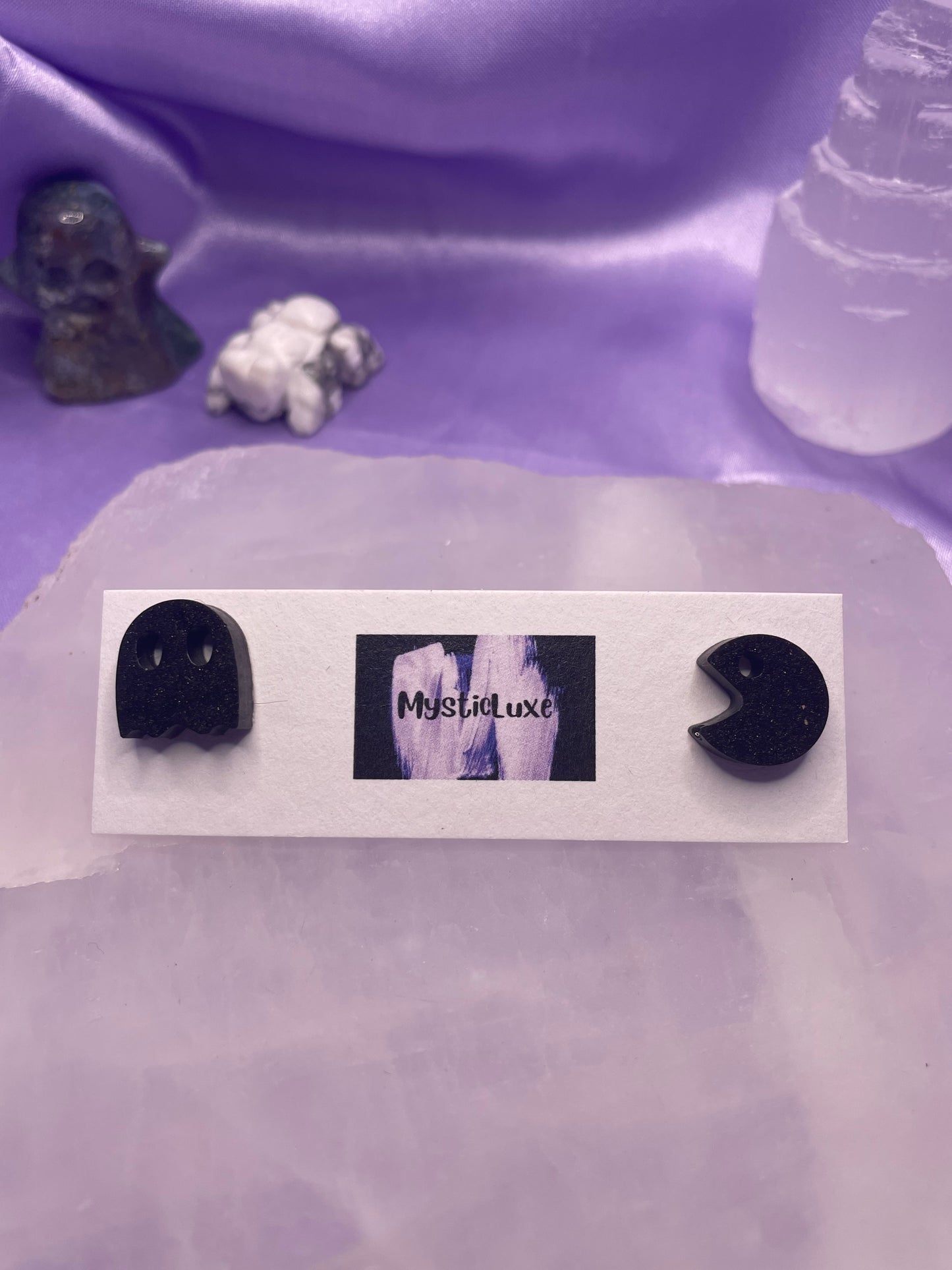 Pac-Man Black Studs