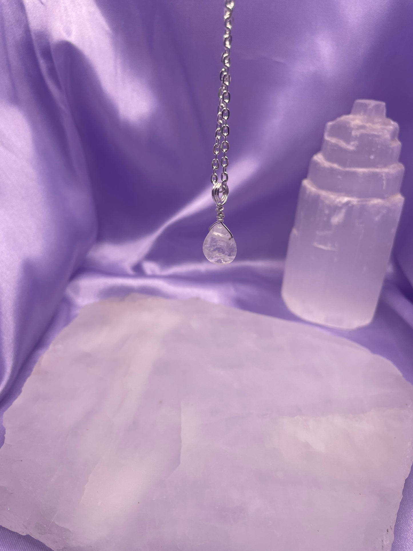 Clear Quartz Teardrop