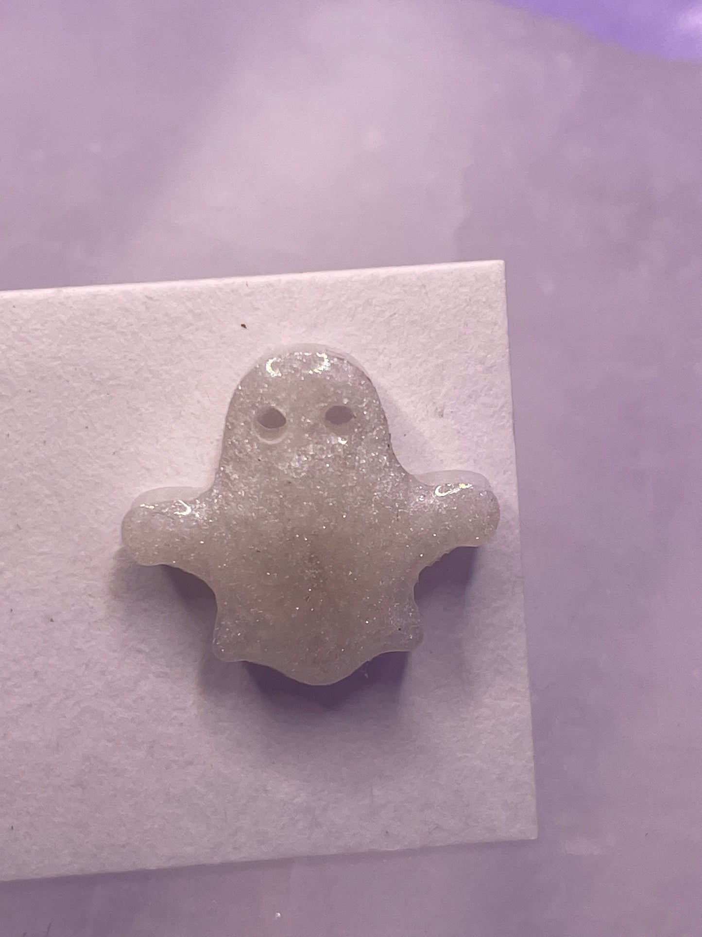 White Ghost Studs