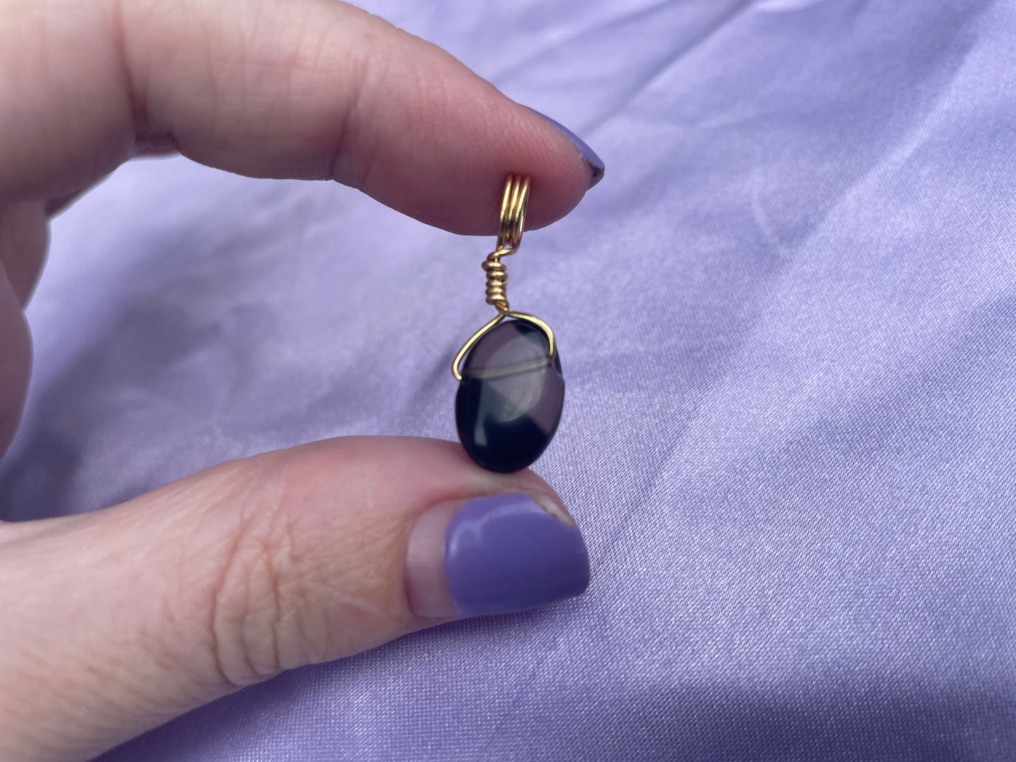 Smokey Quartz Crystal Necklace - Nugget