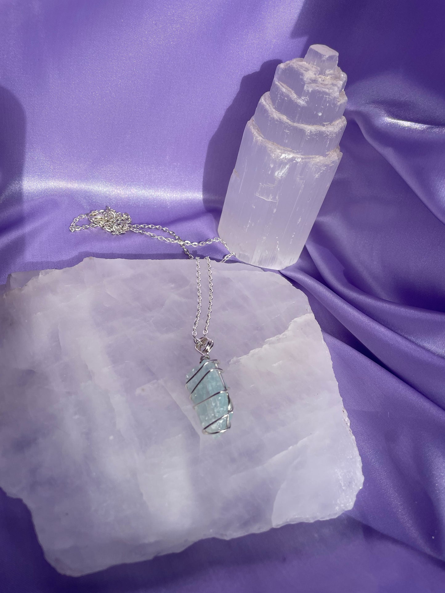 Aquamarine - Silver 22”