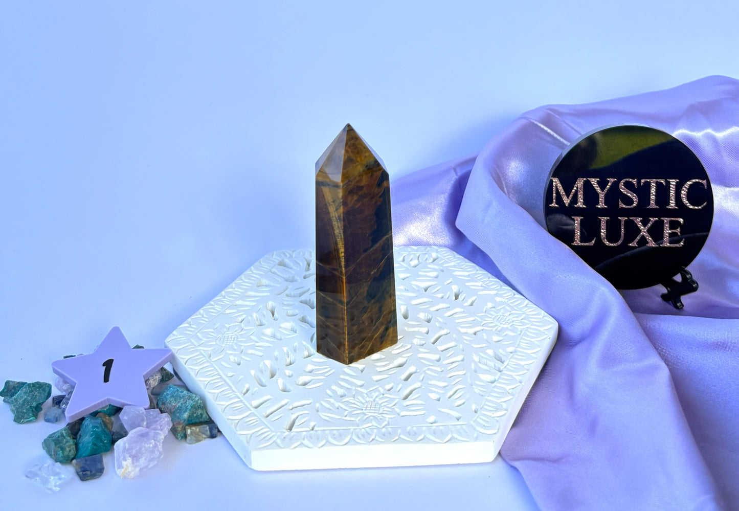 Tiger Eye Towers (golden)