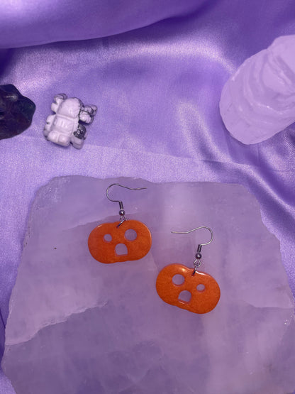 Orange Pumpkin Boo