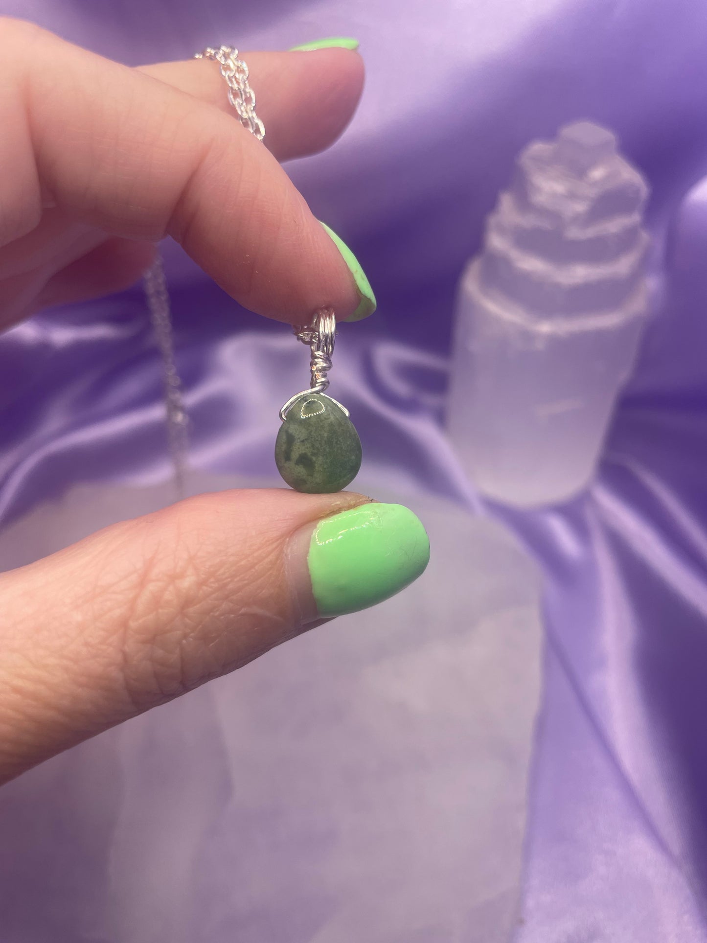 Fancy Jasper Teardrop