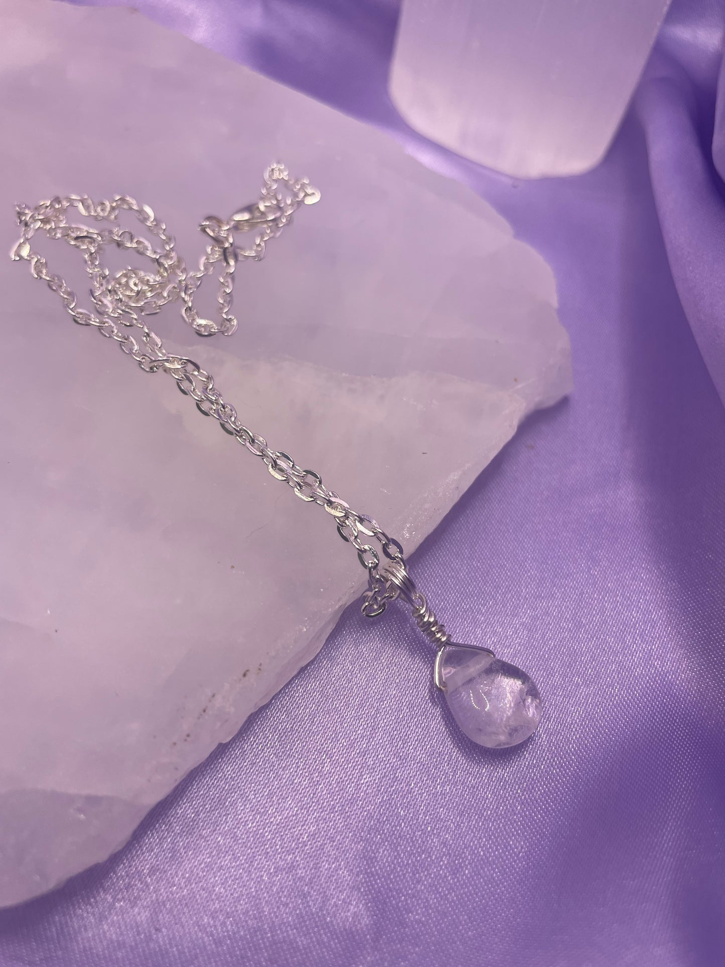 Clear Quartz Teardrop