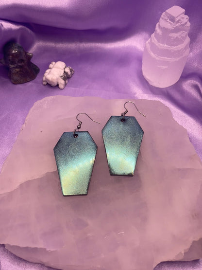 Blue Simmer Coffin