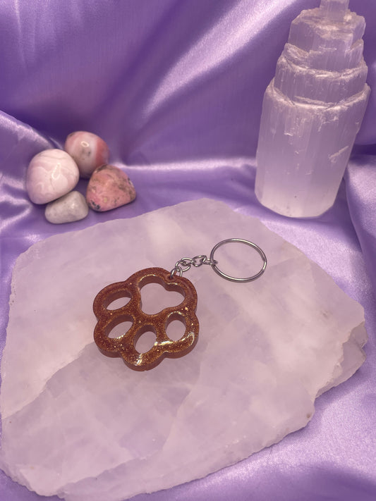 Paw print copper