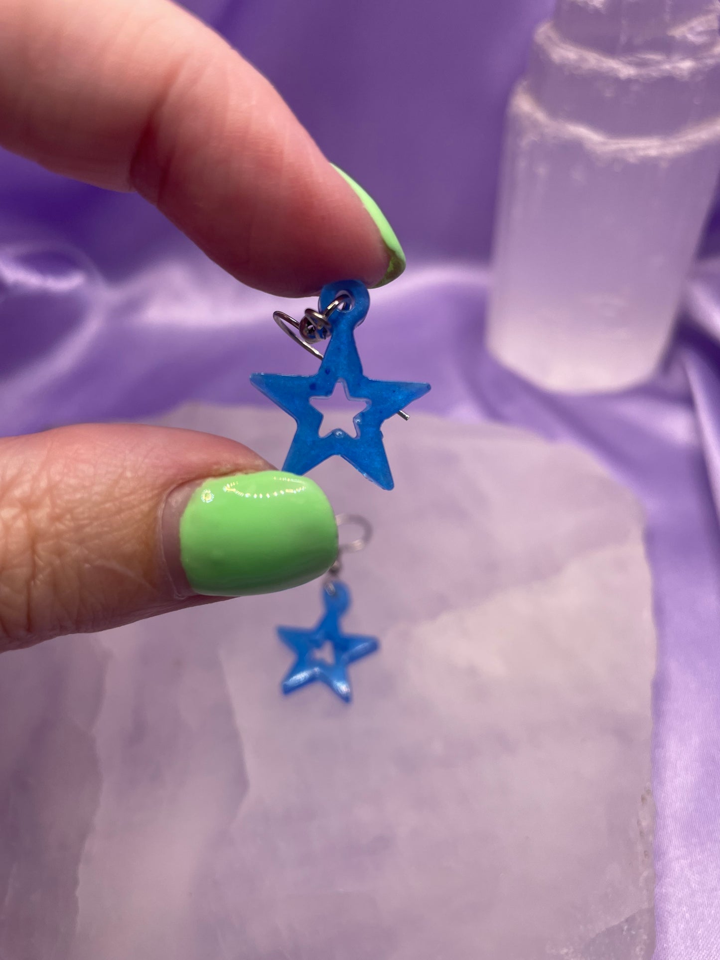 Blue star silver