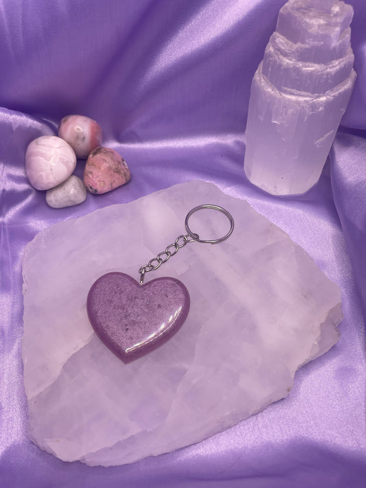 Heart Purple