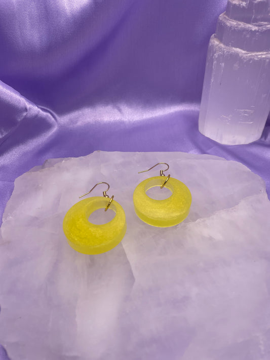 Yellow Open Circle Gold