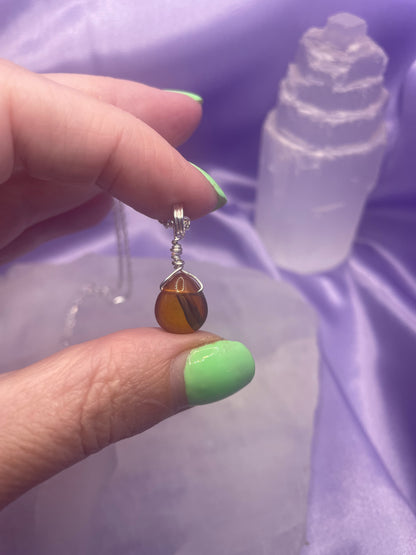 Carnelian Teardrop