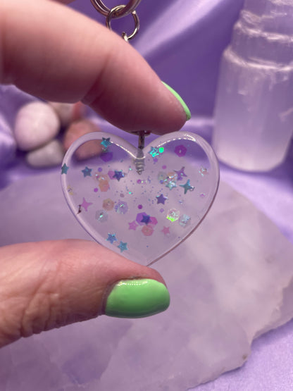 Love heart clear
