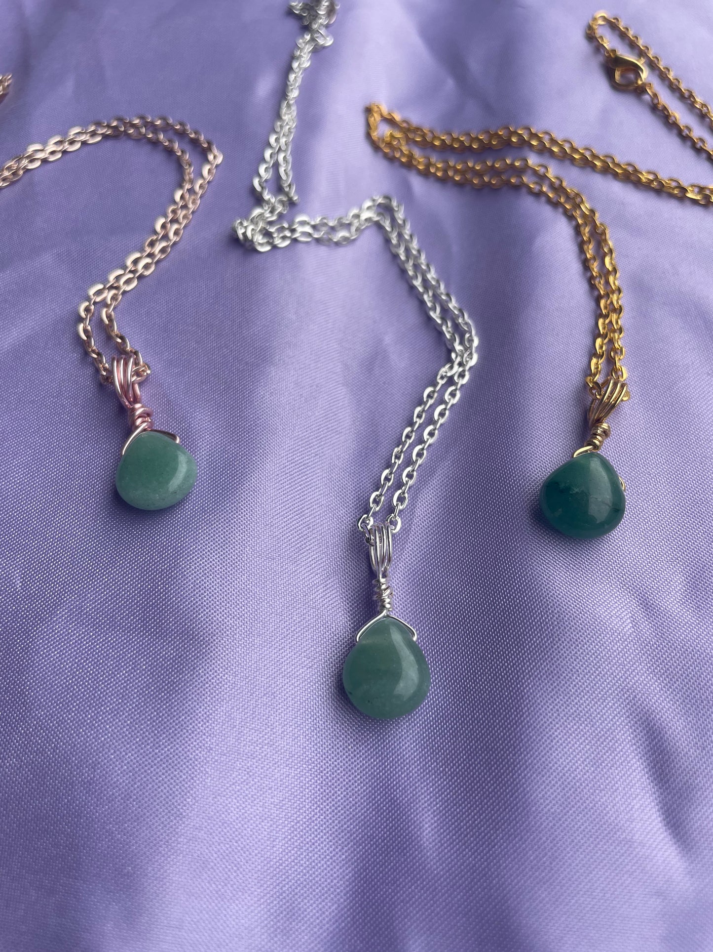Green Aventurine Teardrop