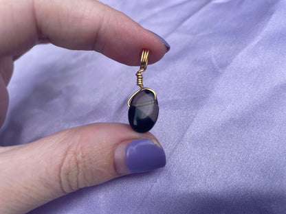 Smokey Quartz Crystal Necklace - Nugget