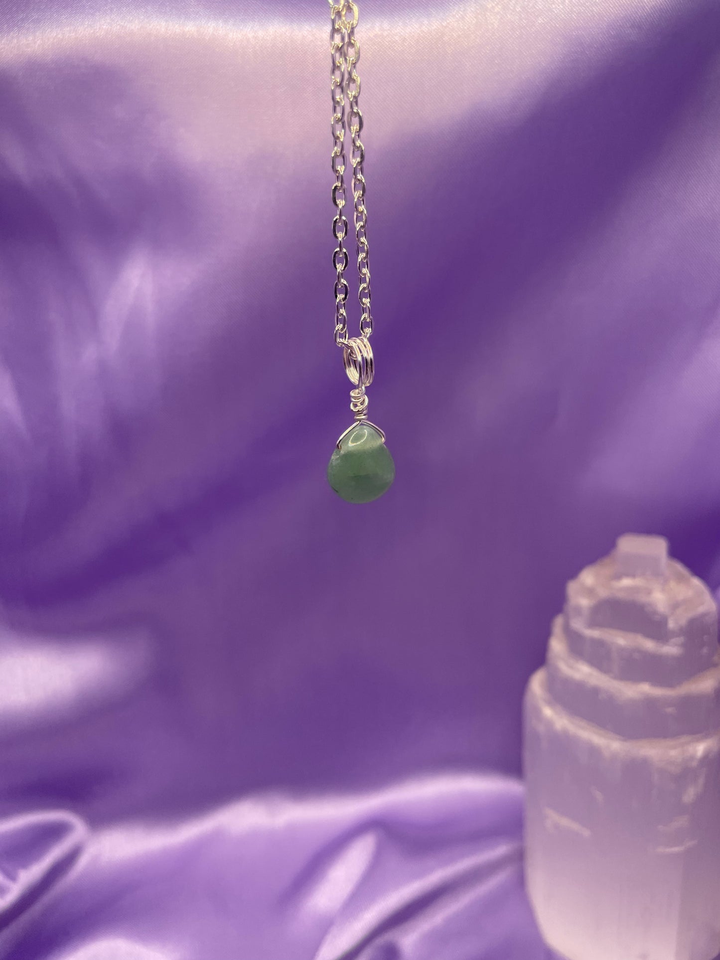 Green Aventurine Teardrop
