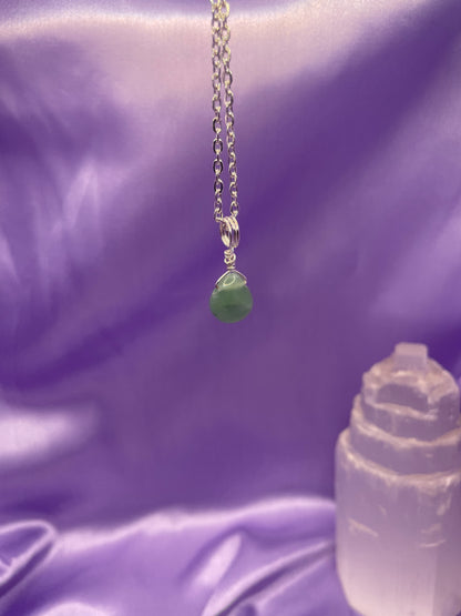 Green Aventurine Teardrop