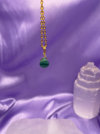 Green Aventurine Teardrop