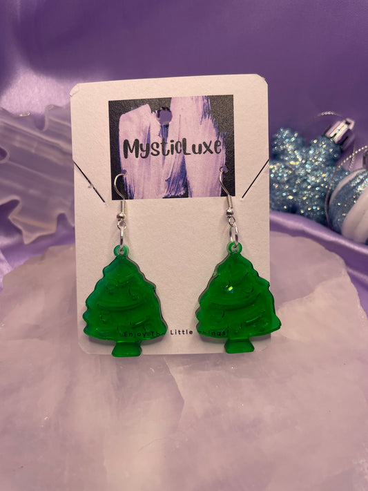 Christmas Tree Patterned Resin