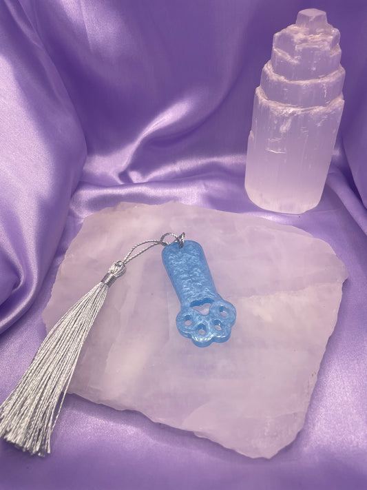 Paw Small Bookmark with tassel