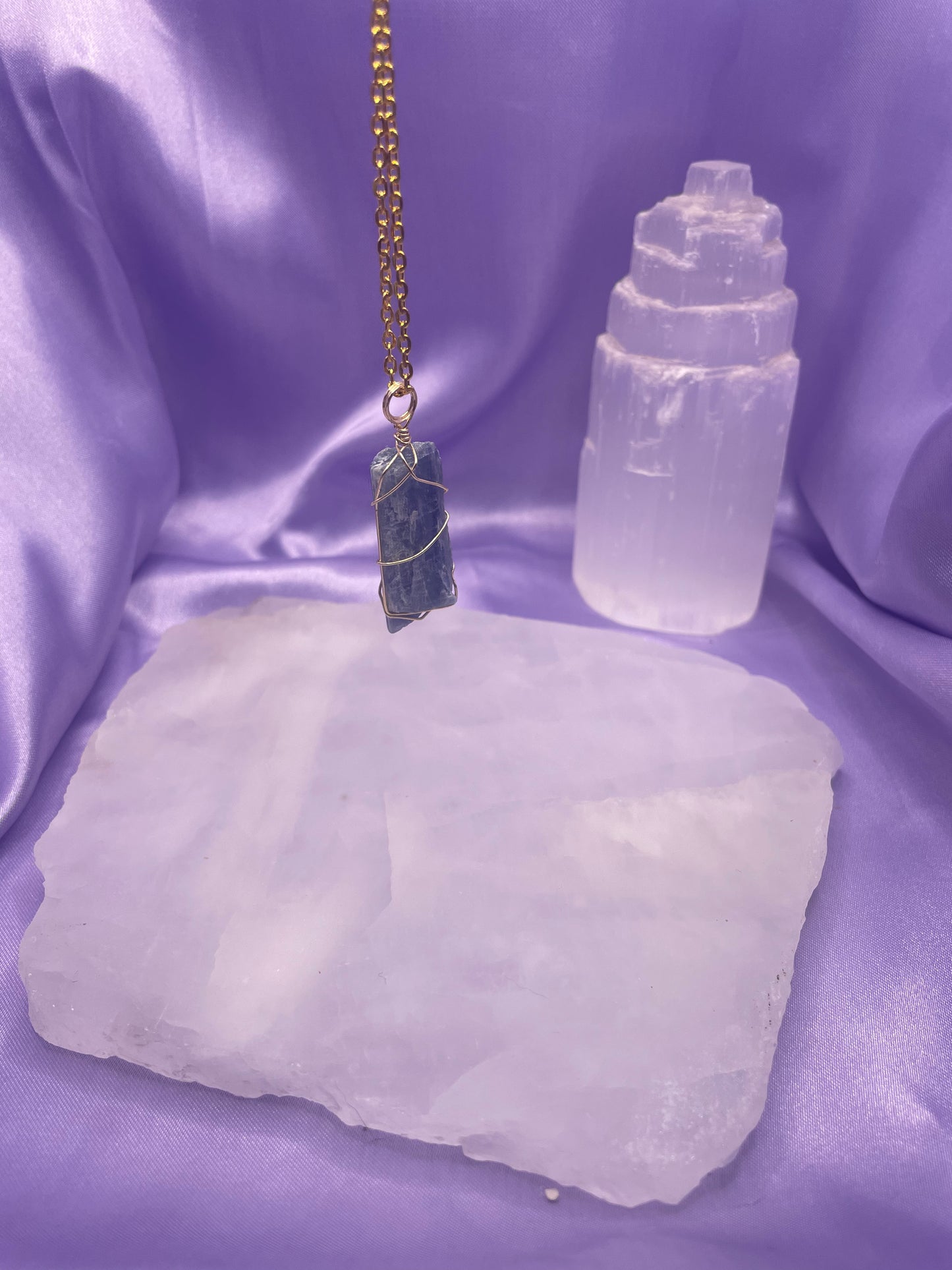 Blue Kyanite Gold - 20”/51cm