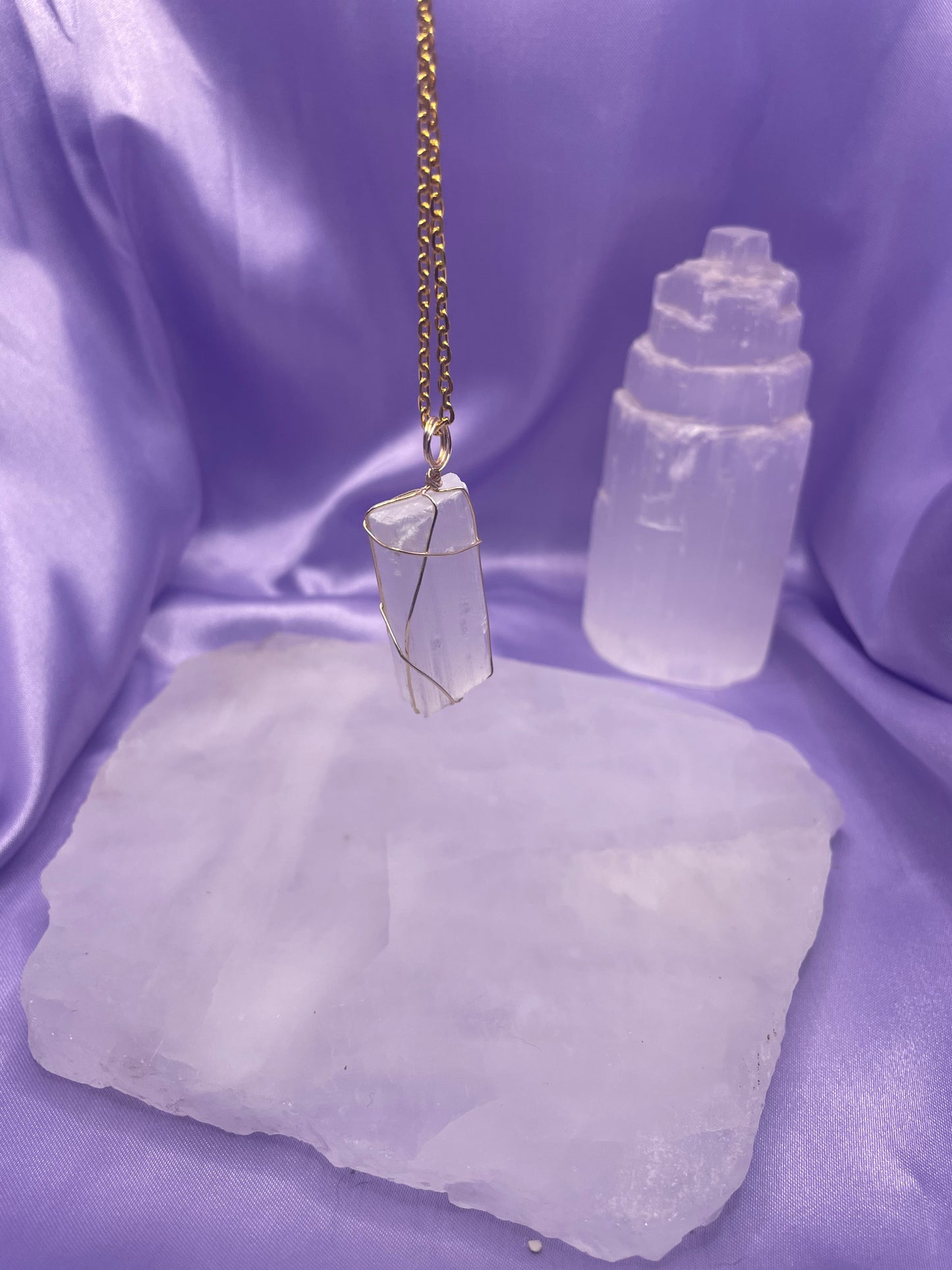 Selenite Gold - 20”/51cm