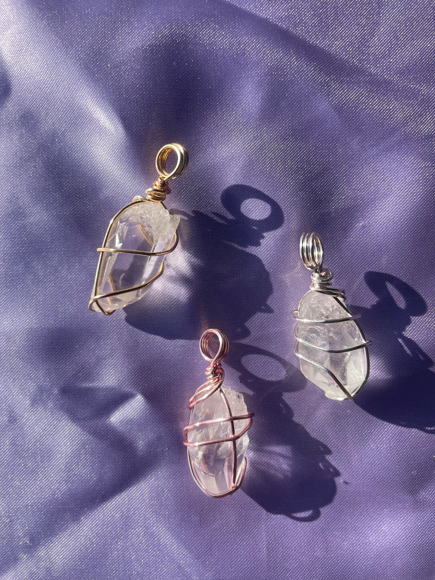 Clear Quartz - Silver 18”