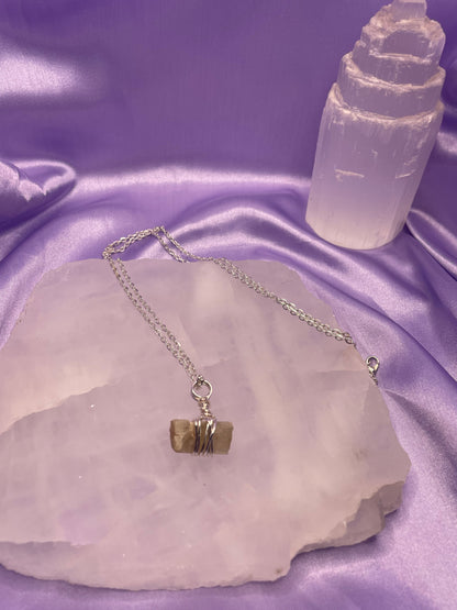 Golden Apatite - Silver 20”