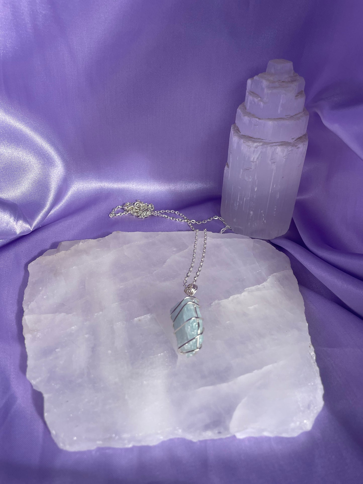 Aquamarine - Silver 22”