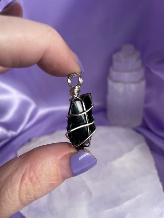Black Obsidian - Silver 20”