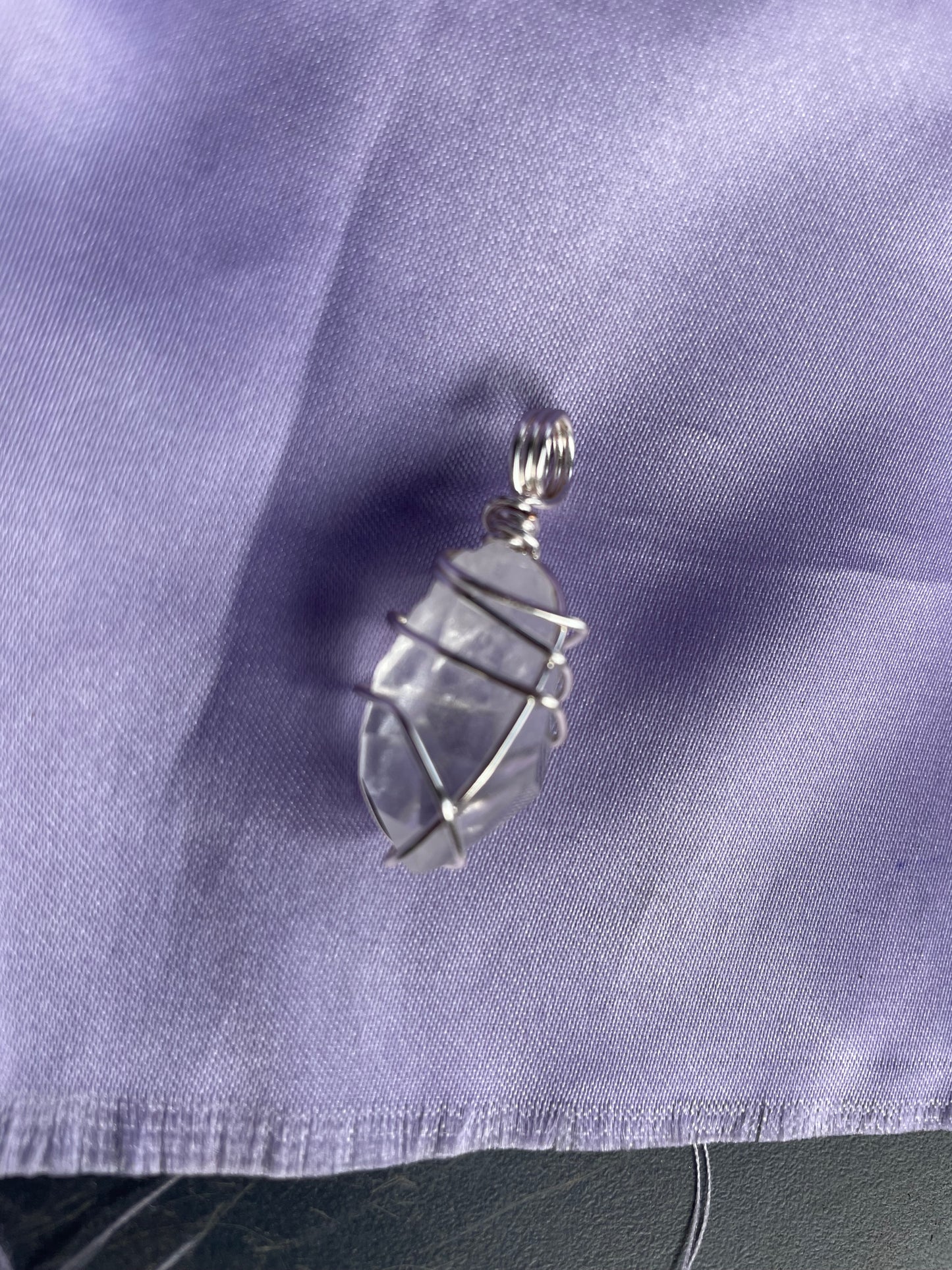 Clear Quartz - Silver 18”