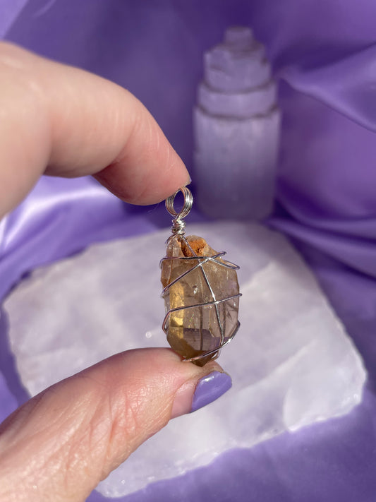 Citrine - Silver 22”