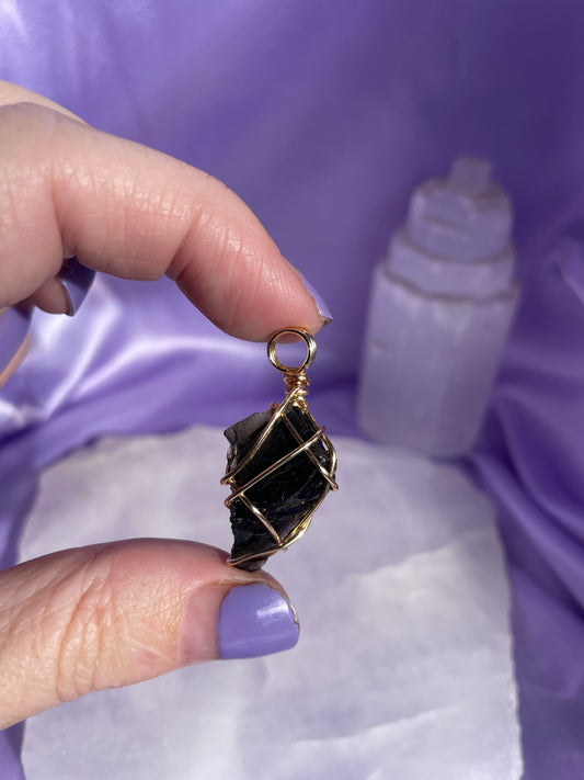 Black Obsidian - Silver 20”