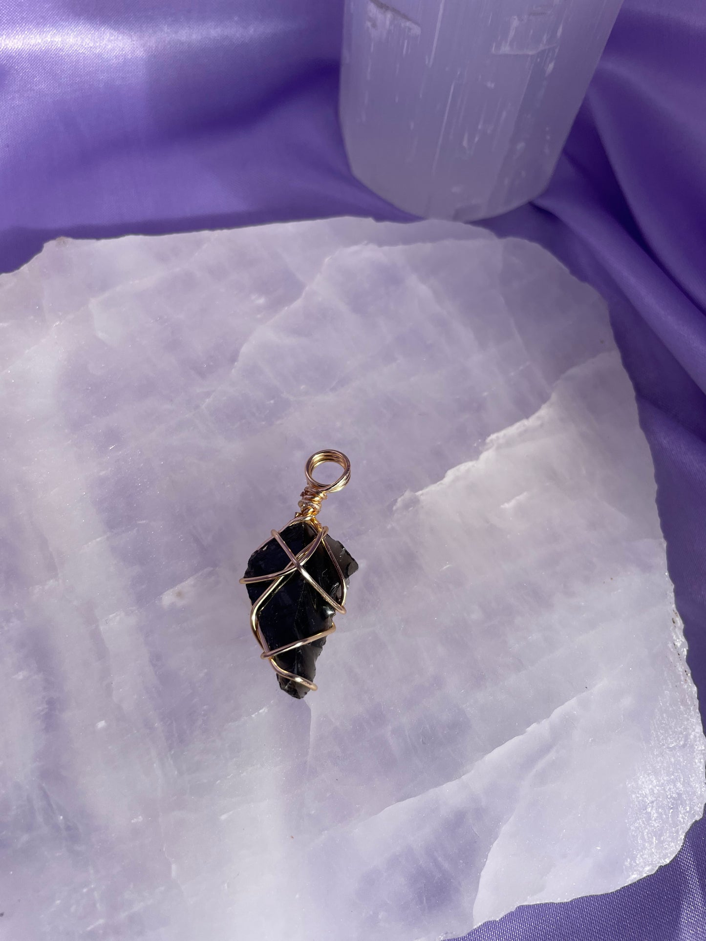 Black Obsidian - Silver 20”