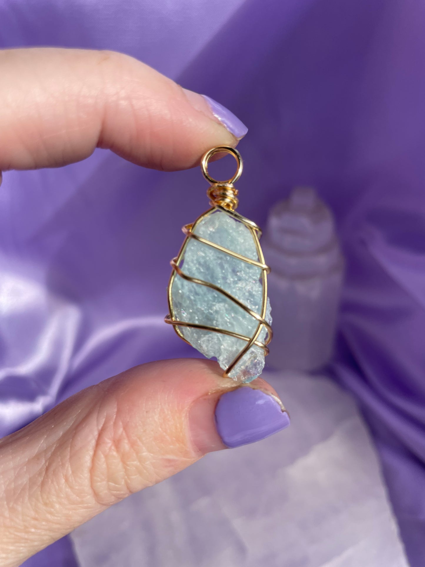 Aquamarine - Gold 22”