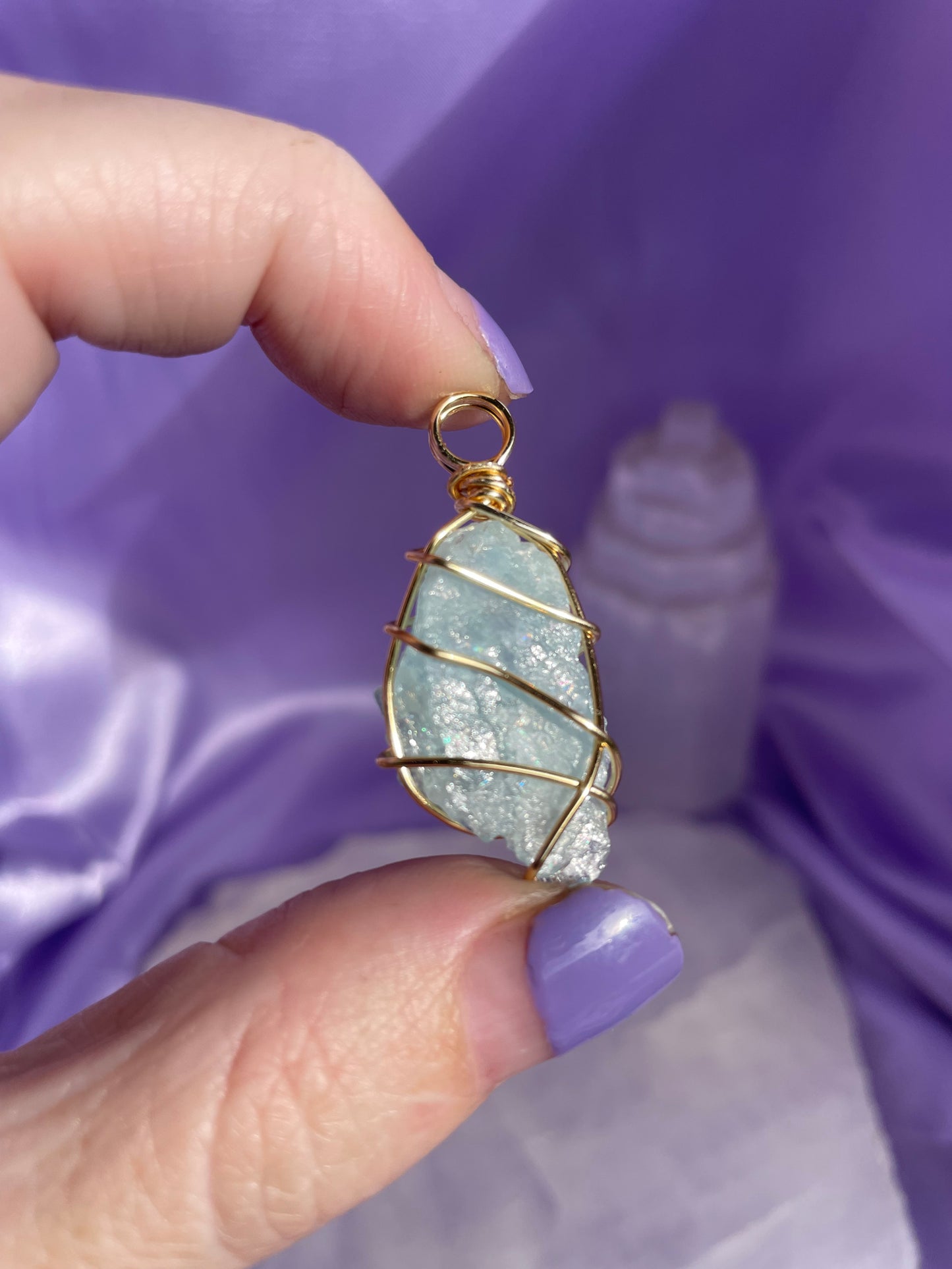Aquamarine - Gold 22”