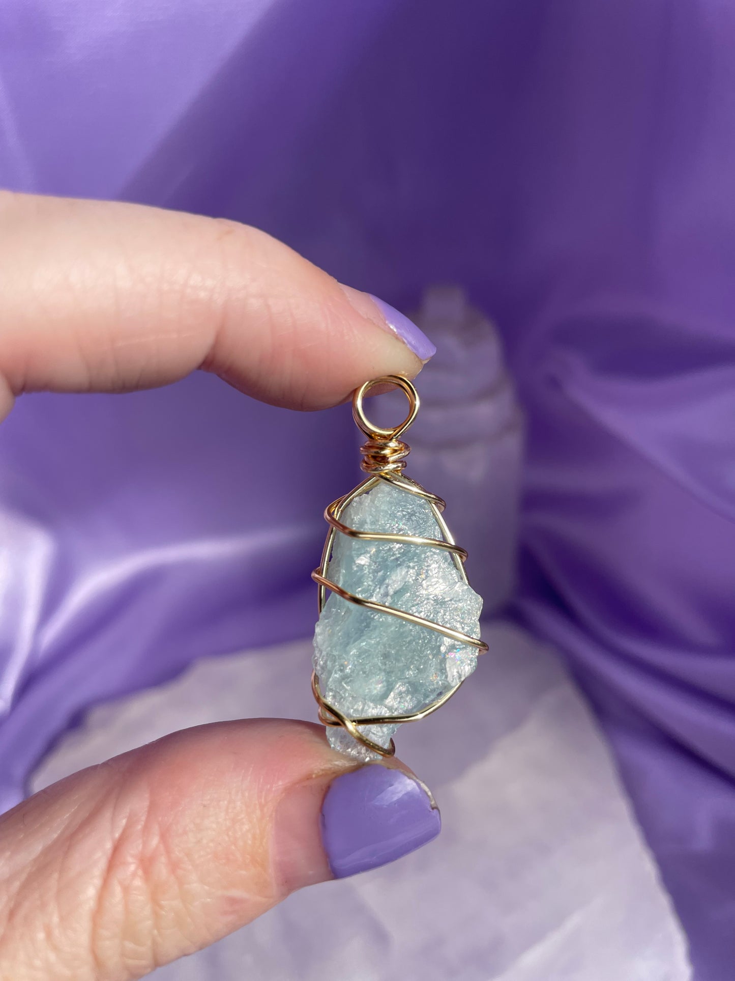 Aquamarine - Gold 22”