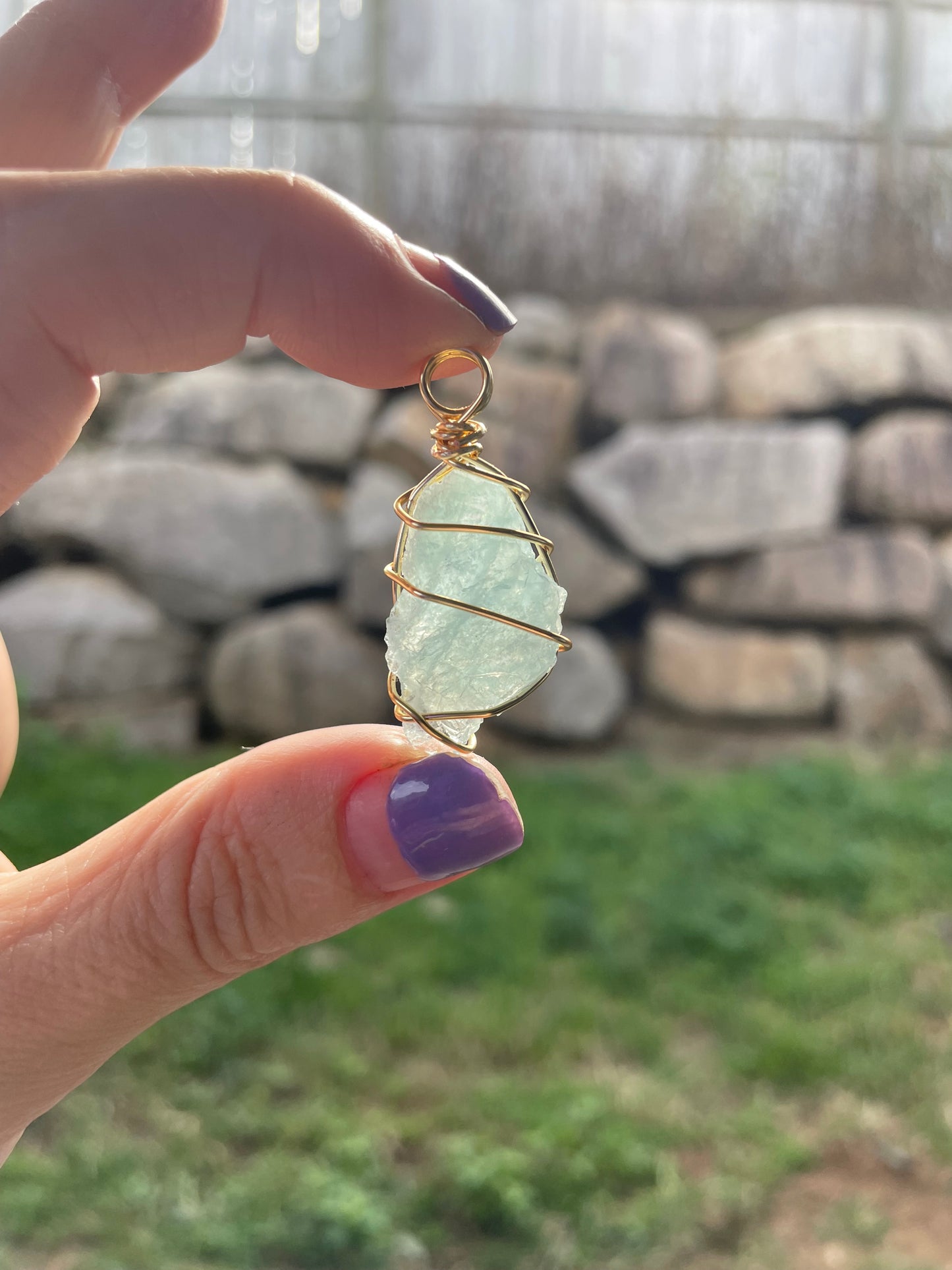 Aquamarine - Gold 22”
