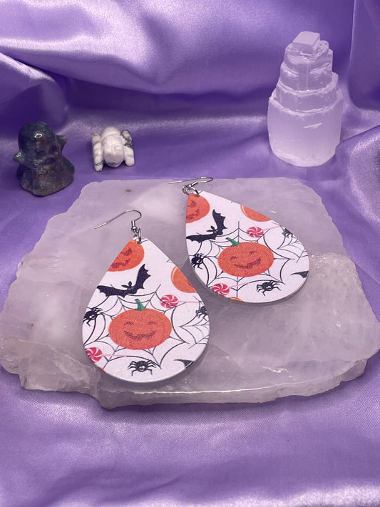 Wooden Halloween Print