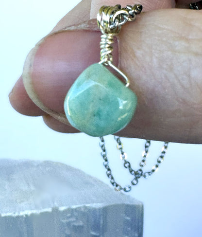 Amazonite Teardrop