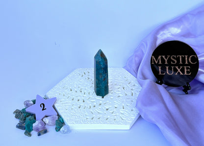 Blue Apatite Towers