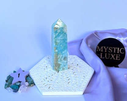 Blue Aragonite Towers