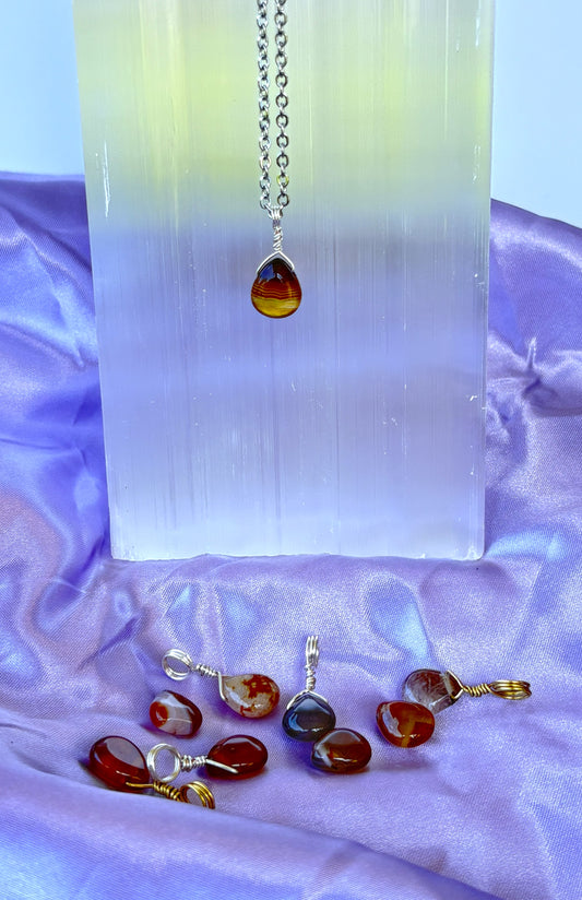 Carnelian Teardrop