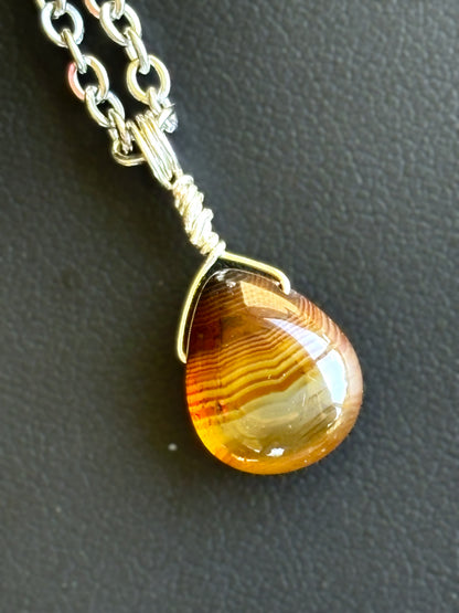 Carnelian Teardrop