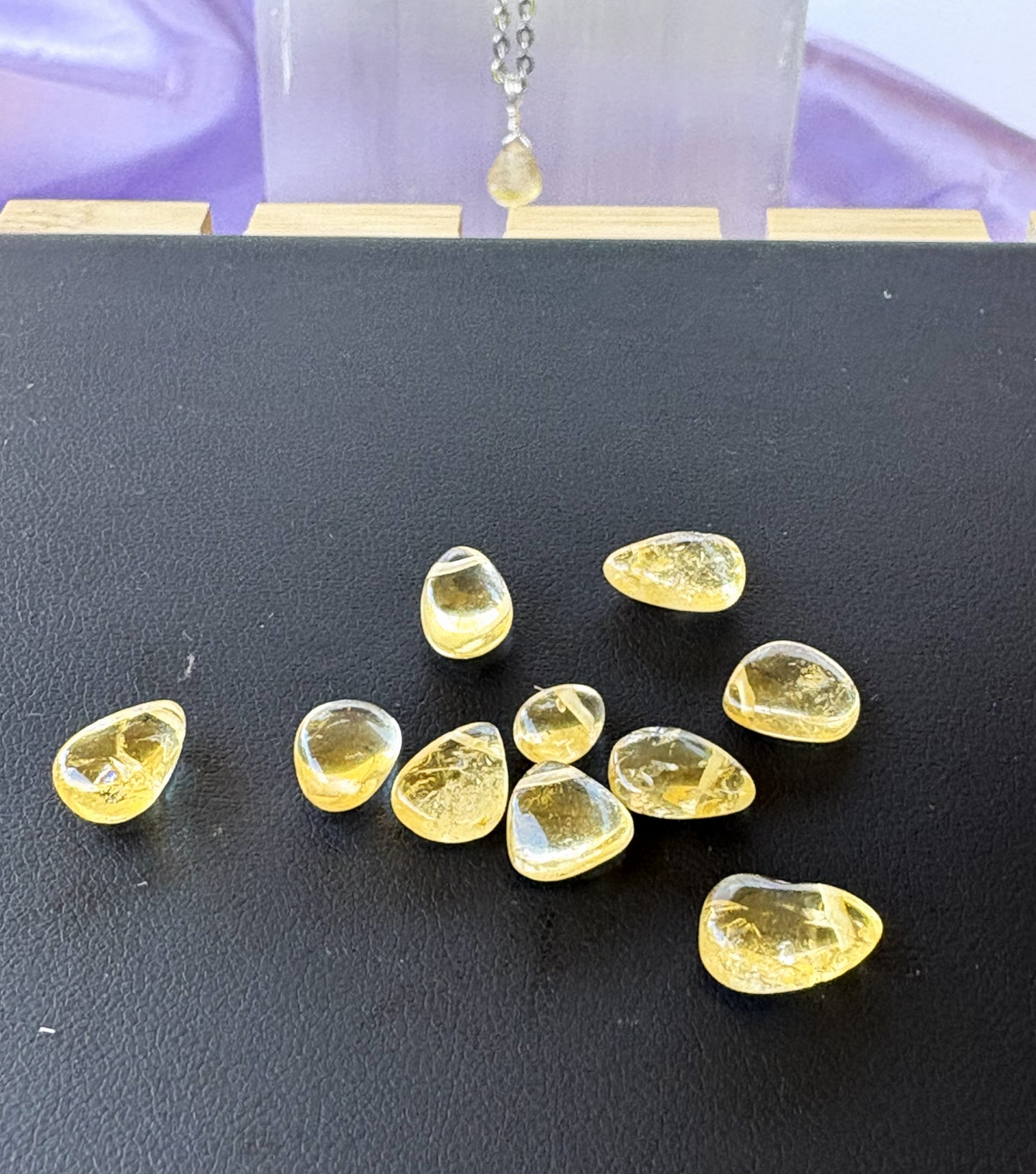 Citrine Teardrop
