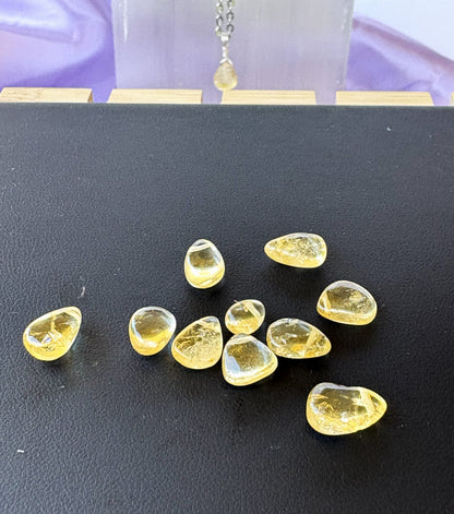 Citrine Teardrop