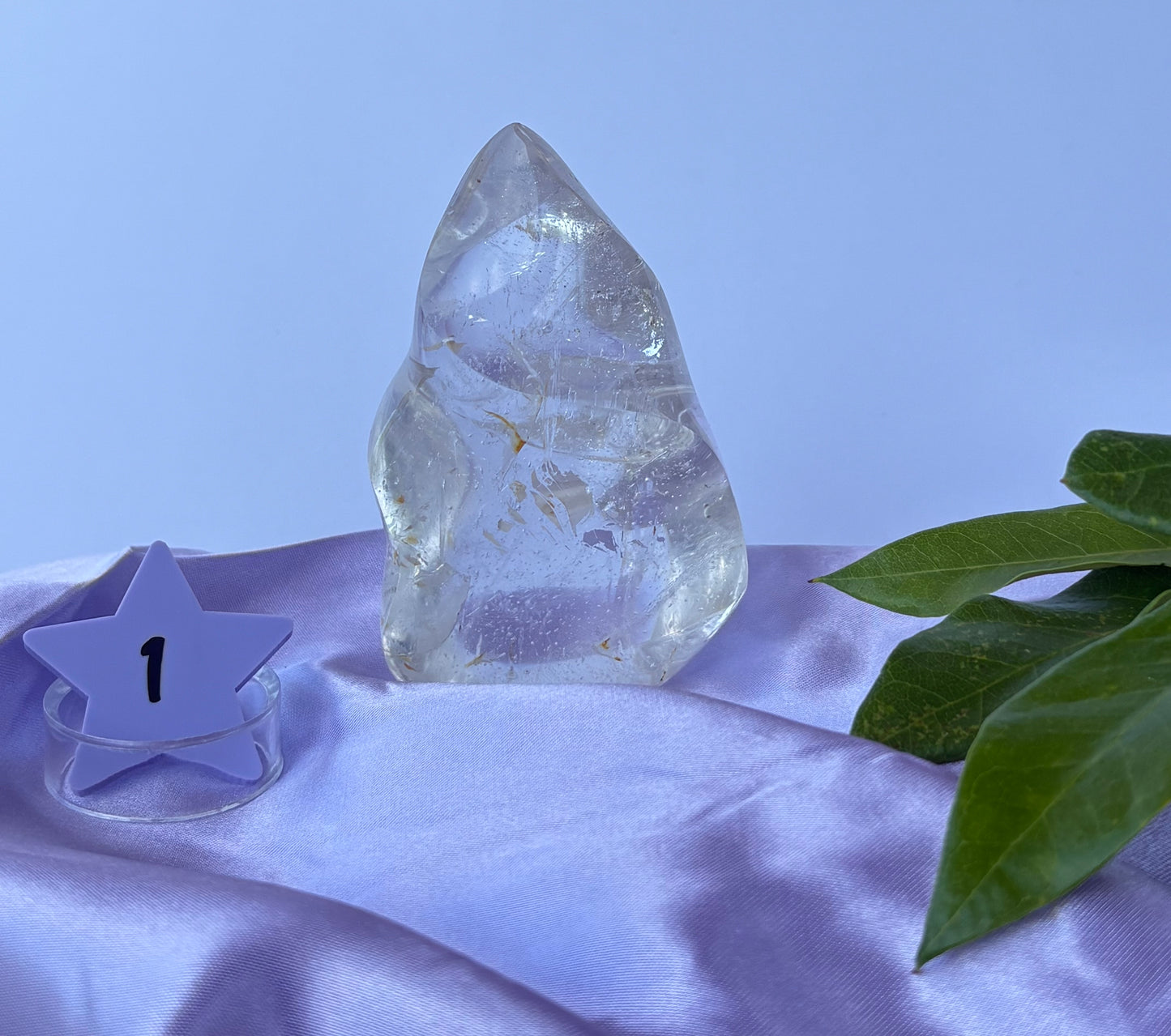 Clear Quartz Flame