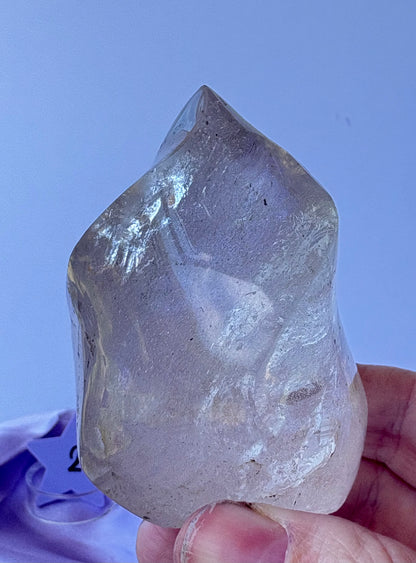 Clear Quartz Flame